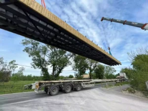 pose passerelle